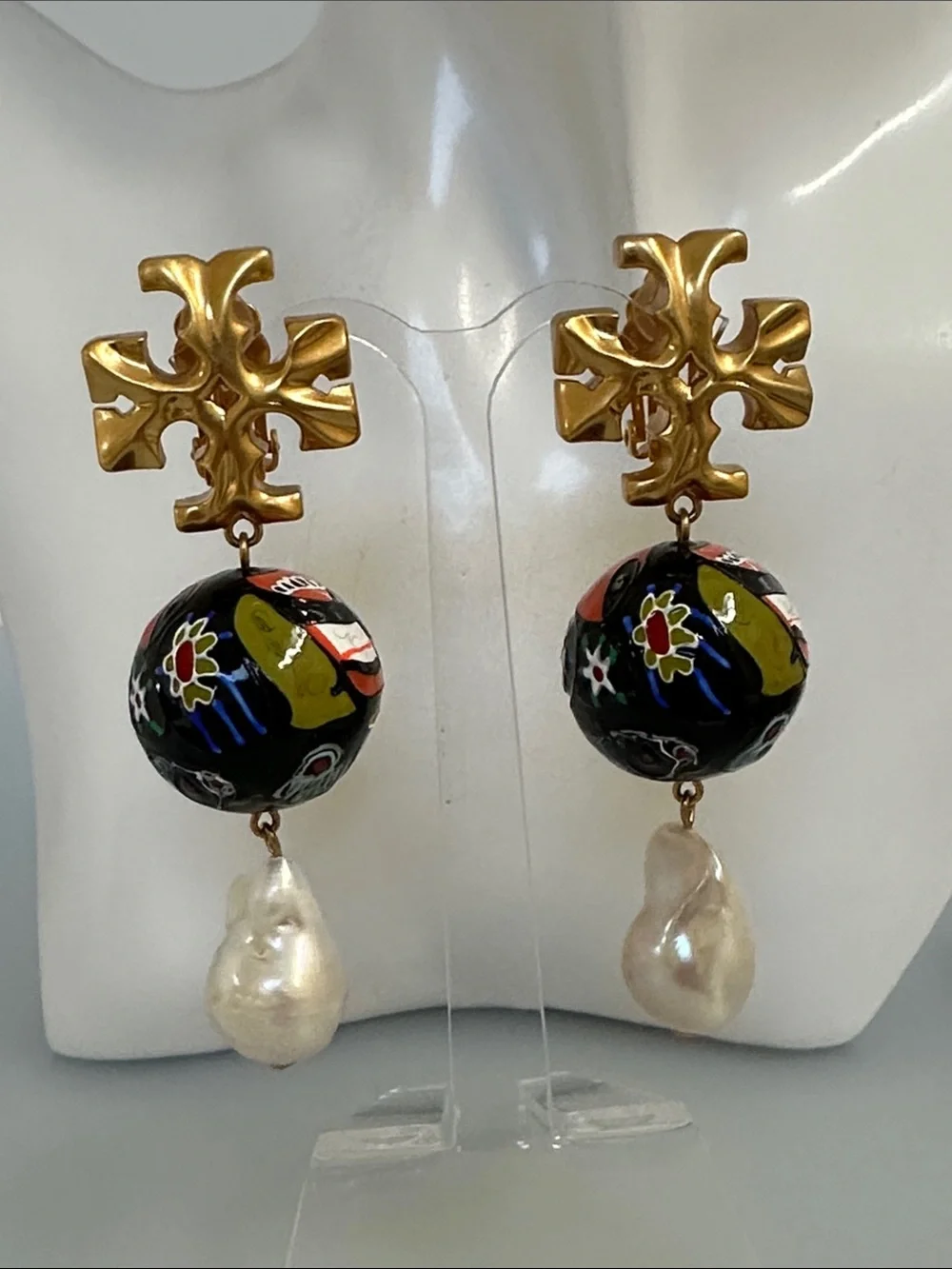 Tory Burch gold tone